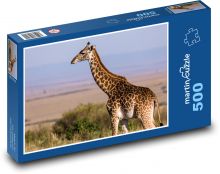 Giraffe - animal, savanna Puzzle of 500 pieces - 46 x 30 cm 