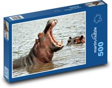 Hroch - Afrika, Safari Puzzle 500 - 46x30 cm