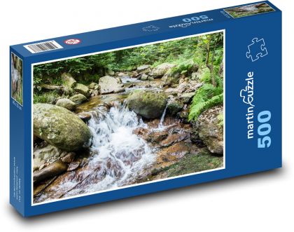River - water, nature - Puzzle of 500 pieces, size 46x30 cm 