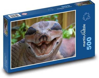 Anakonda - had, prehistorický - puzzle 500 dílků