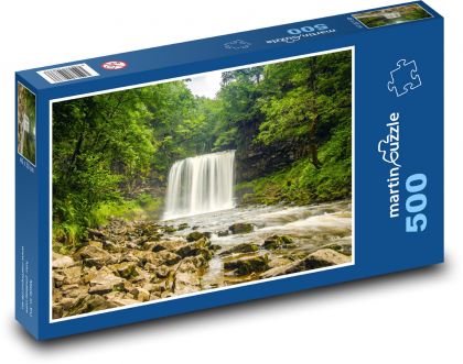 Valley of rivers - Puzzle of 500 pieces, size 46x30 cm 