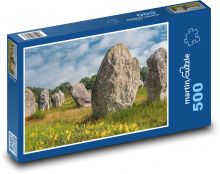 Bretaň - kameny Puzzle 500 - 46x30 cm