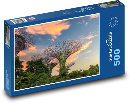 Singapur - prírodný park - Puzzle 500 dielikov, rozmer 46x30 cm 