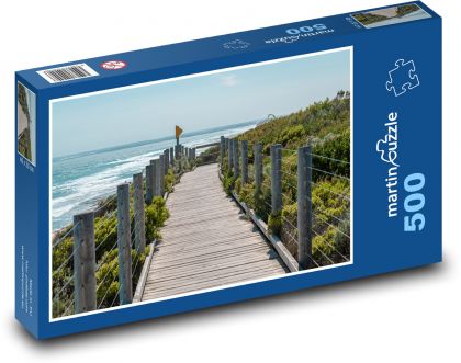 Oceán - promenáda, more - Puzzle 500 dielikov, rozmer 46x30 cm 