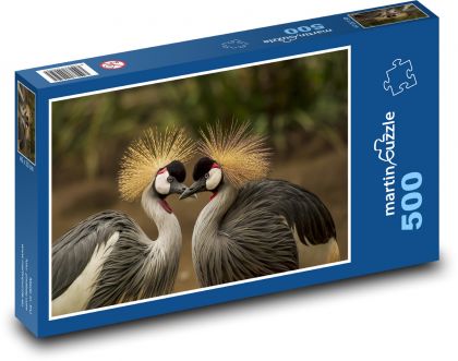 Kran - Vogel, Paar - Puzzle - 500 Teile