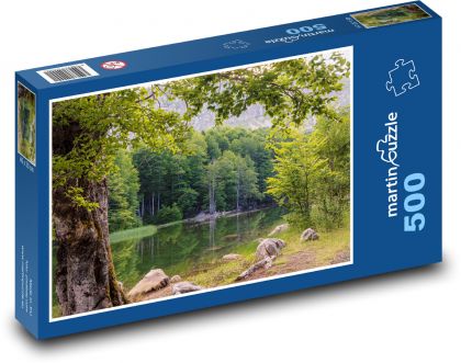 Landscape - valley, nature - Puzzle of 500 pieces, size 46x30 cm 