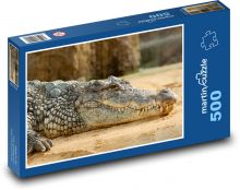 Krokodýl nýlský - zvíře, zoo Puzzle 500 - 46x30 cm