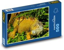 Leguan - Reptil, Tier Puzzle 500 Teile - 46 x 30 cm