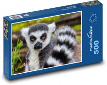 Lemur - Affe, Zoo Puzzle 500 Teile - 46 x 30 cm