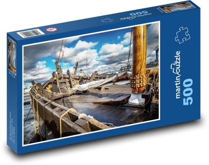 Loď - more, doprava - Puzzle 500 dielikov, rozmer 46x30 cm 