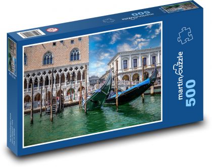 Venice - gondola, Italy - Puzzle of 500 pieces, size 46x30 cm 