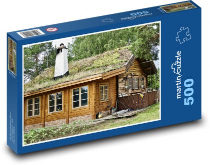 Landhaus - ländliches Haus - Puzzle - 500 Teile