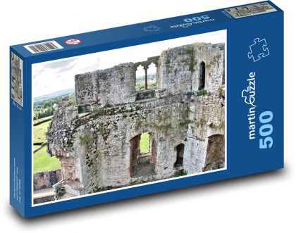 Ruiny - hrad, architektúra - Puzzle 500 dielikov, rozmer 46x30 cm 