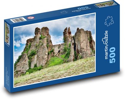 Pevnost - hrad, příroda - puzzle 500 dílků