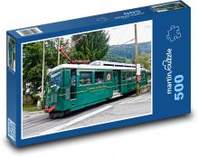 Tramvaj ve městě Puzzle 500 - 46x30 cm