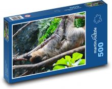 Sloth - climb, animal Puzzle of 500 pieces - 46 x 30 cm 