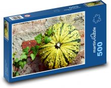 Dýně - břečťan, podzim Puzzle 500 dílků - 46 x 30 cm