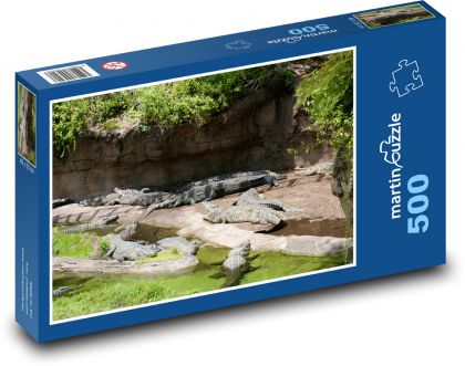 Aligátoři - krokodýl - puzzle 500 dílků
