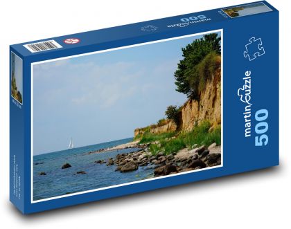 Loď, plachetnica, more - Puzzle 500 dielikov, rozmer 46x30 cm 