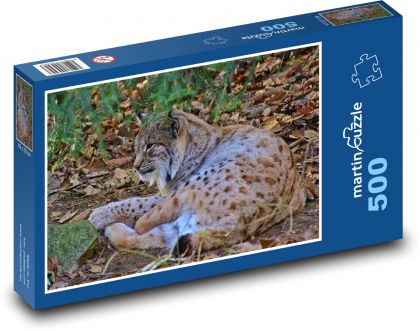 Luchs - Raubtier, Wildtiere - Puzzle - 500 Teile