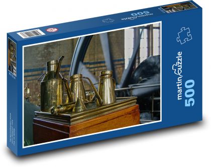 Dampfmaschine - Energie, Metall - Puzzle - 500 Teile