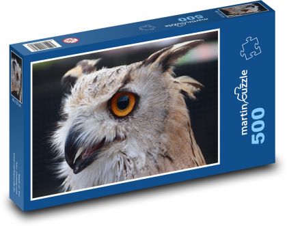 Eagle - bird of prey, owl - Puzzle of 500 pieces, size 46x30 cm 