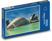 Valencia - Španielsko, kupola Puzzle 500 dielikov - 46 x 30 cm 