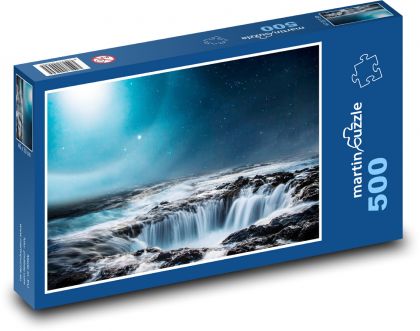 Sea - water, landscape - Puzzle of 500 pieces, size 46x30 cm 