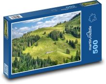 Krajina - hora, les Puzzle 500 - 46x30 cm