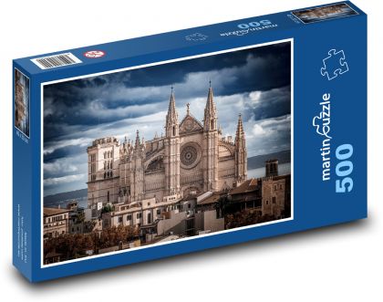 Travel - church, cathedral - Puzzle of 500 pieces, size 46x30 cm 