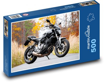 Motocykel - Yamaha MT - Puzzle 500 dielikov, rozmer 46x30 cm 