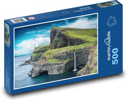 Krajina, more, útes - Puzzle 500 dielikov, rozmer 46x30 cm 