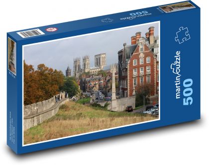 Anglie - město York - Puzzle 500 dílků, rozměr 46x30 cm