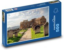Anglie - historický kostel Puzzle 500 dílků - 46 x 30 cm