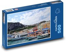 Itálie - Marina Grande Puzzle 500 - 46x30 cm