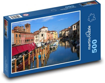 Italien - Kanal, Venedig - Puzzle - 500 Teile