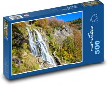 Bádensko-Württembersko - vodopád Puzzle 500 dílků - 46 x 30 cm