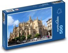 Španielsko - palác, katedrála Puzzle 500 dielikov - 46 x 30 cm