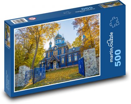 Kościół pierwszej klasy - kościół, religia - Puzzle 500 elementów, rozmiar 46x30 cm