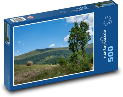 Polnische Landschaft - Wiese, Wälder - Puzzle - 500 Teile