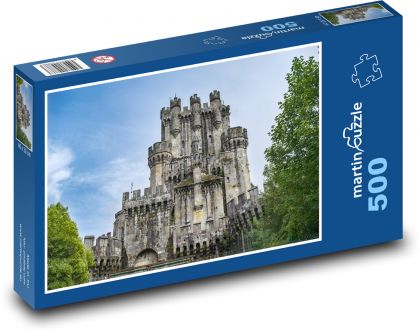 Schloss - Architektur, Natur - Puzzle - 500 Teile