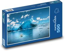 Tuleň - moře, ledovec Puzzle 500 - 46x30 cm