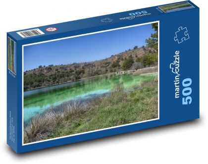 Zelená lagúna - Španielsko, príroda - Puzzle 500 dielikov, rozmer 46x30 cm 