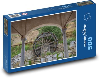 Norwegisches Fahrrad - Wasser, Natur - Puzzle - 500 Teile