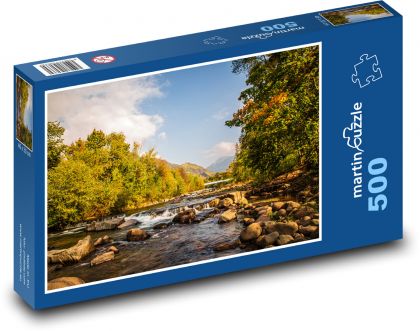 Řeka, voda, příroda - puzzle 500 dílků