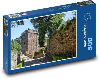Spain - Granada, fortress - Puzzle of 500 pieces, size 46x30 cm 