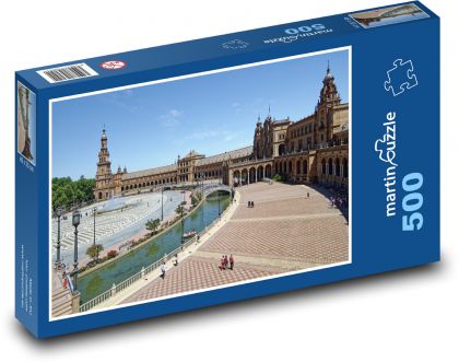 Španělsko - Sevilla, město - puzzle 500 dílků