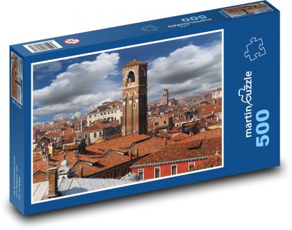 Italy - city, architecture - Puzzle of 500 pieces, size 46x30 cm 