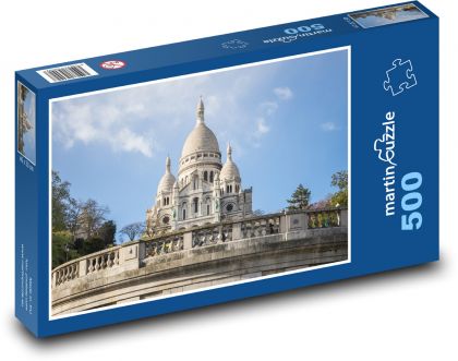 Montmartre - Francúzsko, Paríž - Puzzle 500 dielikov, rozmer 46x30 cm 