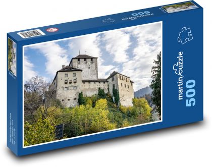 Hrad - Feldkirch, Lichtenštajnsko - Puzzle 500 dielikov, rozmer 46x30 cm 